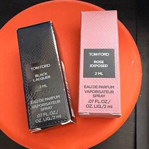 Tom Ford E.D.P. Discovery Set Black Lacquer & Rose Exposed